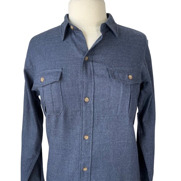 Nautica Button Front Shirt Womens XL Blue New - Picture 3 of 10